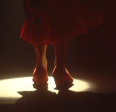 Anita la Maltesa dancing flamenco